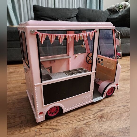 Vintage Our Generation OG Girl Sweet Stop Ice Cream Truck - Picture 1 of 7